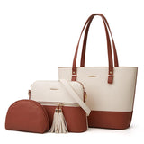 Four-Piece Luxury PU Leather Handbag Set for Women