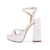 Women's Luxury PU Leather High Heels