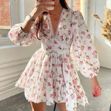 Women’s Floral Print Mini Dress