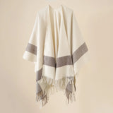 Women’s Boho Open-Front Poncho