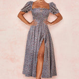 Strap Floral Dress