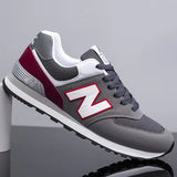 Unisex Comfortable Leather Sports Shoes with Waterproof Grip