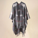 Women’s Boho Open-Front Poncho