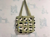 Women’s Handmade Crochet Square Tote Bag