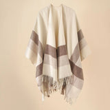 Women’s Boho Open-Front Poncho