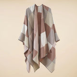 Women’s Boho Open-Front Poncho