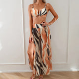 Colorful 3-Piece Swimsuit Set