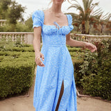 Strap Floral Dress
