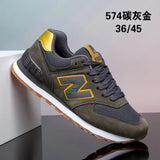 Unisex Comfortable Leather Sports Shoes with Waterproof Grip