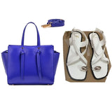 Flat Toe Sandals with Mini Matching Bag