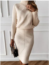 Women’s Slim Skirt Two-Piece Tracksuit Set