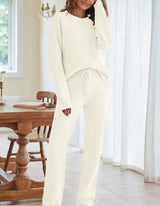 Long-Sleeve 2-Piece Thick Warm Set