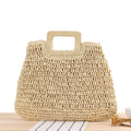 Women’s Handwoven Straw Casual Tote Bag