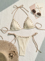 Sexy Solid Color Bikini
