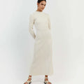 Women’s Slim-Fit Knitted Maxi Dress