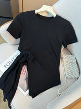 Women’s Irregular Hem Casual Top