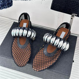 Women’s Buckle Flat Shoes