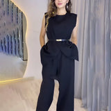 Chic Wide-Leg Suit Set for Women
