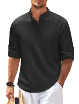 Men’s Casual Solid Shirt
