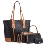 Women's Trendy PU Tote Bag