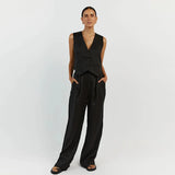 Women’s Cotton Linen Two-Piece Set