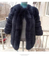 Women’s Faux Fur Long Jacket