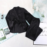 Women’s 100% Silk V-Neck Satin Sleepwear