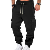 Men's Casual Work Pants with Multiple Pockets for winter season