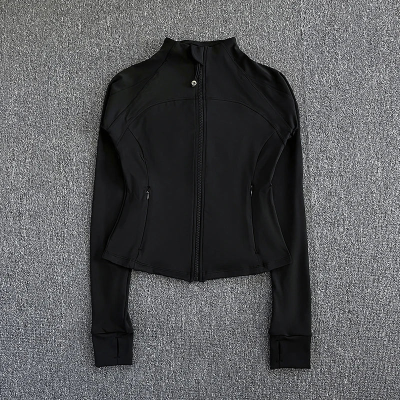 Lightweight Zip-Up Yoga Jacket