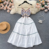Solid Color Long Dress for Women