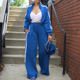 Women’s Long-Sleeve Zipper Tracksuit