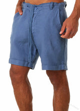 Breathable Thin Linen Cargo Shorts