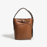 Women's PU Bucket Shoulder Bag