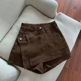 Kids' Solid Denim Shorts