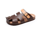 Men’s Two-Strap Flat Sandals