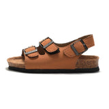 Unisex Kids' Cork Beach Sandals