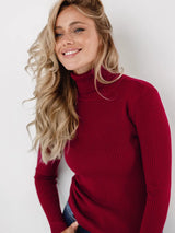 Basic Turtleneck Knitted Sweater