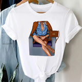 Women's Vintage O-Neck Cotton T-Shirts