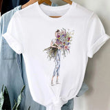 Women's Vintage O-Neck Cotton T-Shirts
