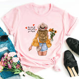 Women's Vintage O-Neck Cotton T-Shirts