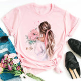 Women's Vintage O-Neck Cotton T-Shirts