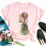 Women's Vintage O-Neck Cotton T-Shirts