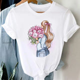 Women's Vintage O-Neck Cotton T-Shirts
