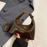 Women’s Retro PU Zipper Handbag