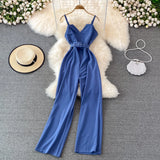 Casual High-Waist Jumpsuit