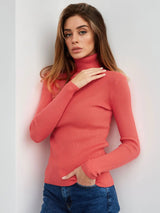 Basic Turtleneck Knitted Sweater