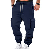 Men's Casual Work Pants with Multiple Pockets for winter season