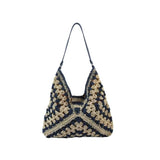 Women’s Handmade Straw Woven Tote Bag