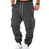 Men's Casual Work Pants with Multiple Pockets for winter season
