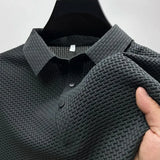 Men’s Button-Up Short Sleeve T-Shirt